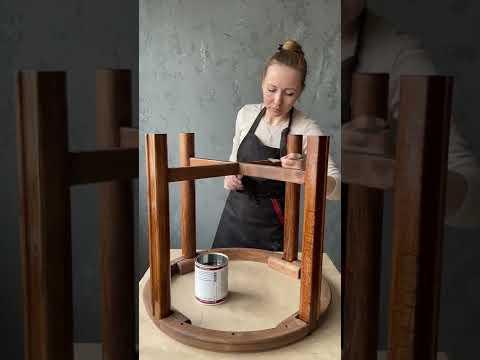 Реставрация кофейного столика  Coffee Table Restoration