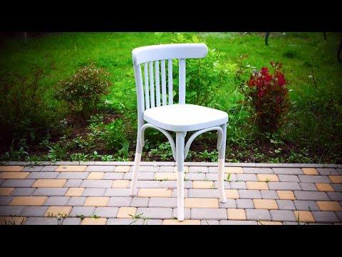 Как реставрировать стул своими руками | Покраска венского стула. Современные идеи DIY