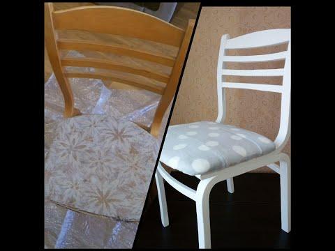 Реставрация стула . Как покрасить стул / Restoration Of A Chair. How To Color A Chair.