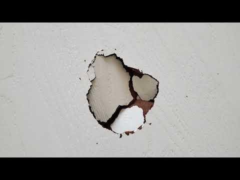 Hole In Door, How To Repair. Как залатать дырку в двери