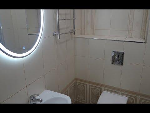 Ремонт ванной комнаты совмещенной с туалетом своими руками видео Душевой поддон кабину своими руками