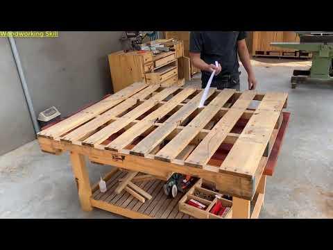Как сделать шикарный забор из деревянных поддонов