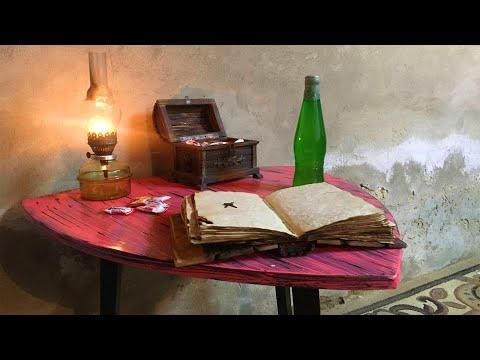 НЕОЖИДАННЫЙ РЕЗУЛЬТАТ | Необычная реставрация стола своими руками