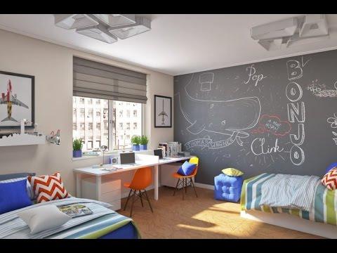 Детская комната для двух мальчиков – три варианта интерьера