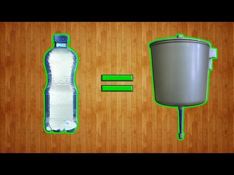 Как сделать умывальник из пластиковой бутылки своими руками